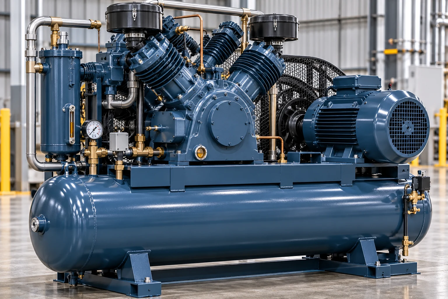 Industrial reciprocating compressor