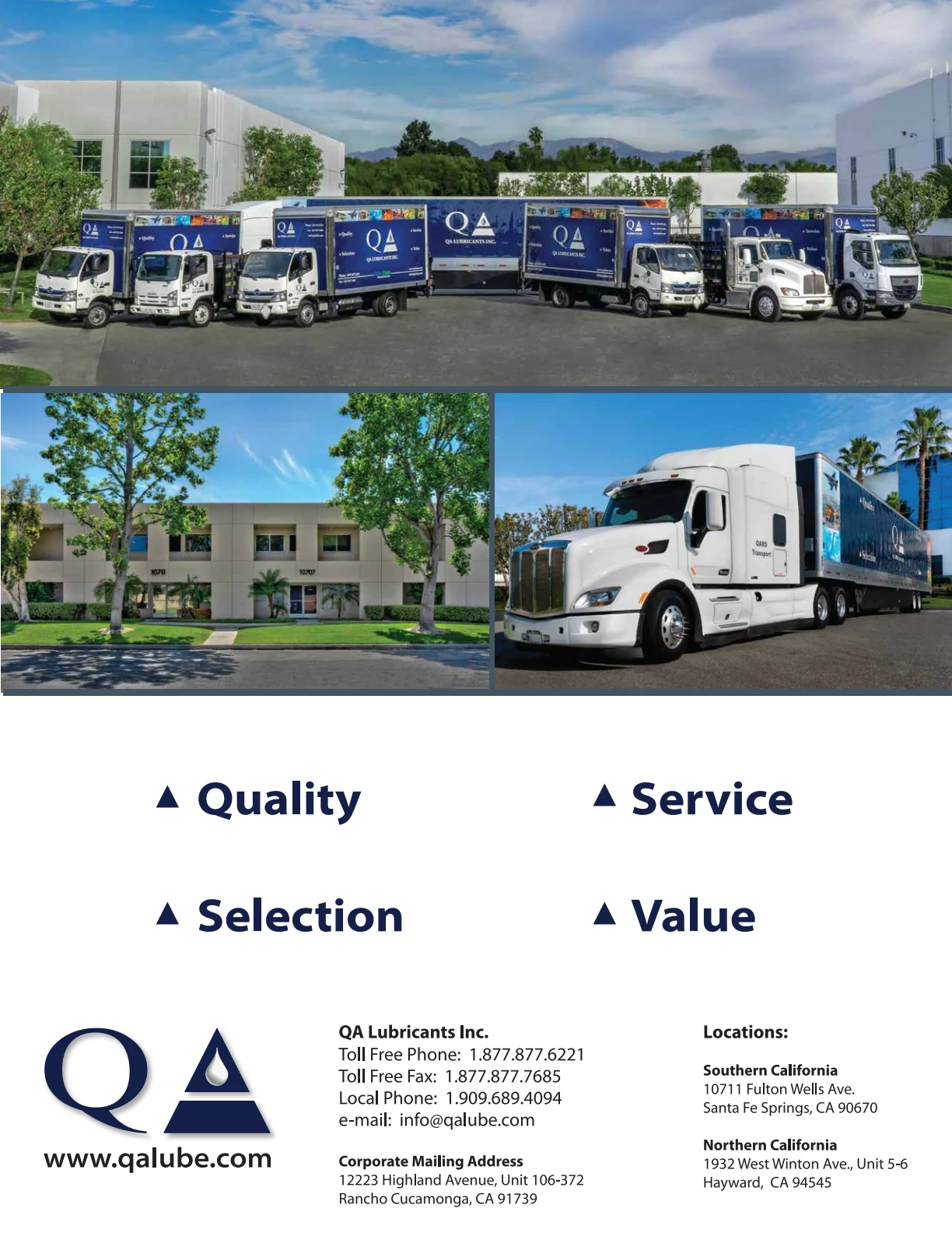 QA company brochure - original, page 6 of 6